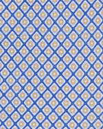 Load image into Gallery viewer, Linen Print Tie in Blue/Lilac/Avocado Square

