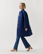 Load image into Gallery viewer, Banton Coat in Blue Depth
