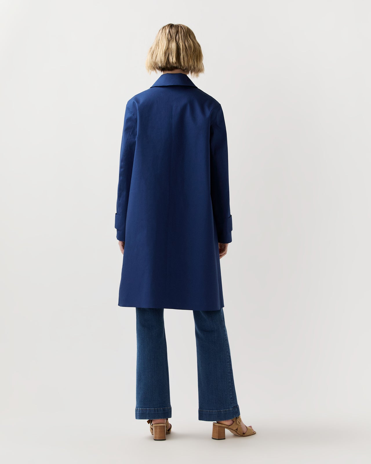 Banton Coat in Blue Depth