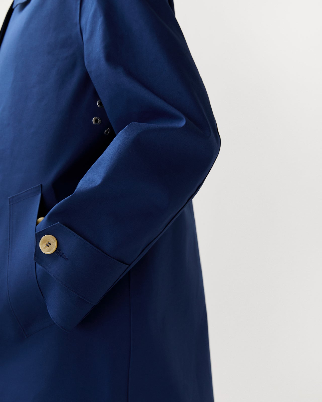 Banton Coat in Blue Depth