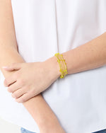 Load image into Gallery viewer, Candy Stretch Bracelets (Set of 6) in Lime
