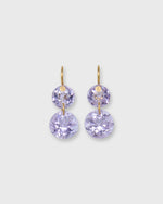 Load image into Gallery viewer, Extra Small Incandescence Earrings in Amethyst
