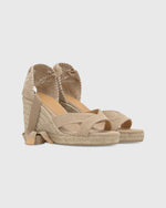 Load image into Gallery viewer, Low Bailey Espadrille in Sand Canvas
