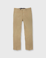 Load image into Gallery viewer, Sport Trouser in Khaki Soft Stretch Microstructure
