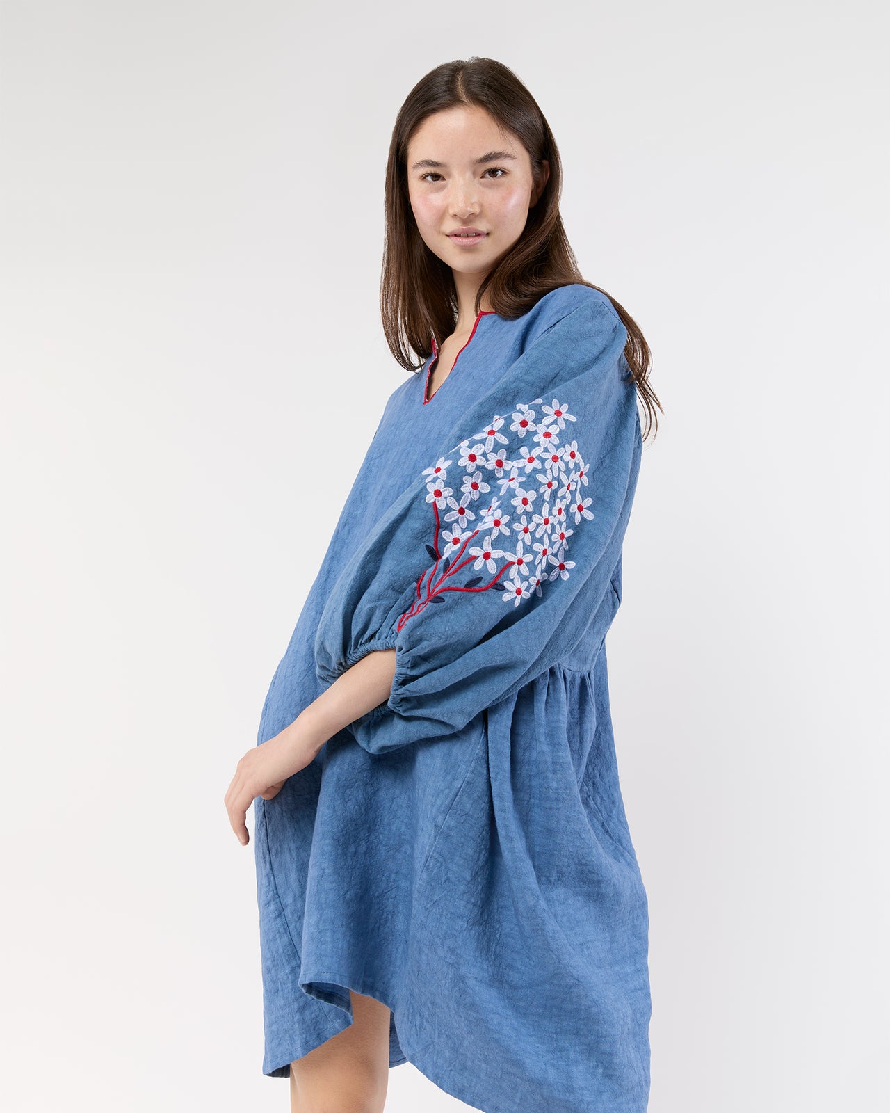 Bloom Dress in Blue