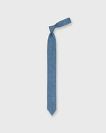 Load image into Gallery viewer, Silk Print Tie in Navy/Sky/Circle
