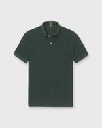 Load image into Gallery viewer, Court Polo in Heather Sea Moss Pima Pique
