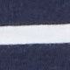 Turtleneck Tee in Navy/White Stripe Jersey