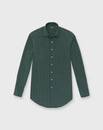 Load image into Gallery viewer, Otto Handmade Sport Shirt in Forest/Yellow/Sky Check Poplin
