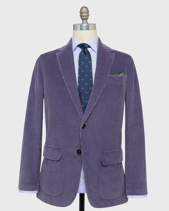 Butcher Jacket in Lavender Corduroy