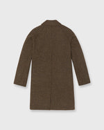 Load image into Gallery viewer, Reversible Traveler's Trench in Peat/Espresso/Khaki Houndstooth Tweed
