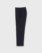 Load image into Gallery viewer, Virgil No. 4 Suit in Navy/Grey Chalk Stripe Plainweave
