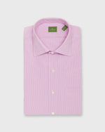 Load image into Gallery viewer, Spread Collar Dress Shirt in Orchid Micro Gingham
