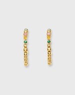 Load image into Gallery viewer, Honolulu Earrings in Pink &amp; Green Multi
