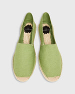 Load image into Gallery viewer, Classic Espadrille in Green Canvas
