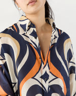 Load image into Gallery viewer, Better Than Your Boyfriend's Shirt in Jive Macro Cotton Silk
