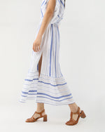 Load image into Gallery viewer, Leila Plunge Dress in Tiki Azure
