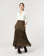 Load image into Gallery viewer, Besma Skirt in Khaki
