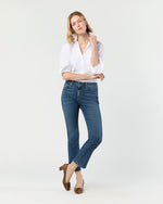 Load image into Gallery viewer, Sidney Shirt in White Poplin
