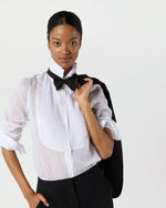 Load image into Gallery viewer, Hattie Shirt in White Organdy

