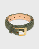 Load image into Gallery viewer, 1" Belt in Olive Suede
