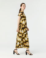 Load image into Gallery viewer, Sporty Swing Dress in Black Monarch Cotton Jersey
