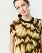 Load image into Gallery viewer, Sporty Swing Dress in Black Monarch Cotton Jersey
