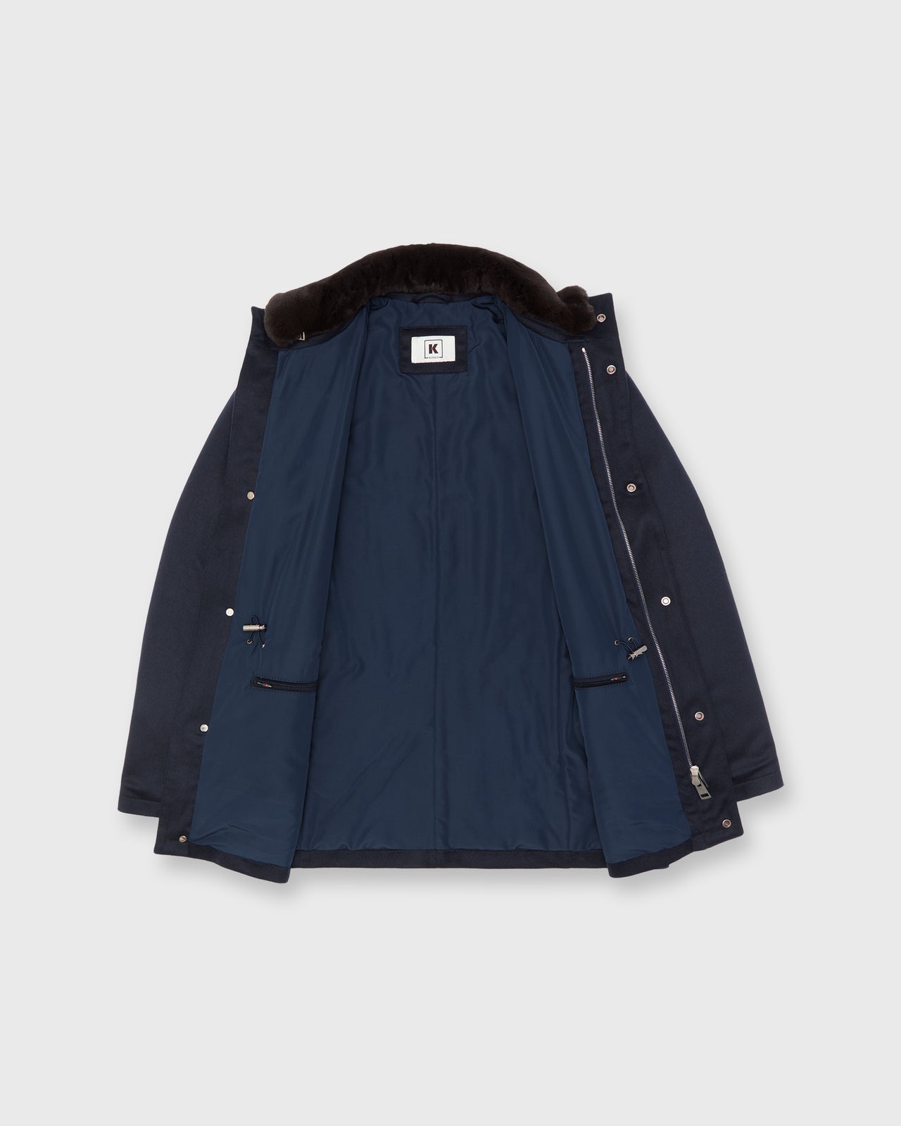 Saltaw Coat in Navy