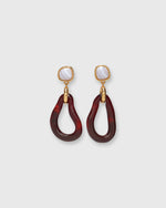 Load image into Gallery viewer, Galina Earrings in Sangria
