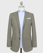 Load image into Gallery viewer, Virgil No. 3 Jacket in Oat/Navy/Slate Glen Plaid Hopsack
