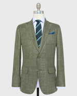 Load image into Gallery viewer, Ghost Blazer in Sage Rustic Hopsack
