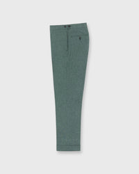 Side-Tab Dress Trouser in Seamoss Plainweave
