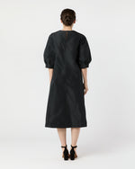 Load image into Gallery viewer, Ophelia Dress in Black Taffeta
