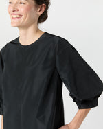 Load image into Gallery viewer, Ophelia Dress in Black Taffeta
