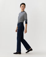 Load image into Gallery viewer, Kendall Flare 5-Pocket Jean in 1-Year Indigo Stretch Denim
