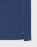 Load image into Gallery viewer, Short-Sleeved Polo in Heather Ink Pima Pique
