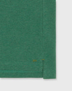 Load image into Gallery viewer, Court Polo in Heather Green Pima Pique
