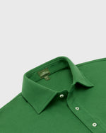 Load image into Gallery viewer, Short-Sleeved Polo in Grass Pima Pique
