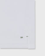 Load image into Gallery viewer, Court Polo in White/Navy/Red Pima Pique
