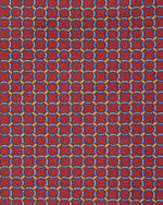Load image into Gallery viewer, Silk Print Tie in Red/Sky/Yellow Ring
