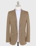 Load image into Gallery viewer, Ghost Rider Jacket in Chocolate/Wheat Herringbone
