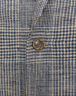 Load image into Gallery viewer, Ghost Blazer in Navy/Bone/Seaglass Glen Plaid Hopsack
