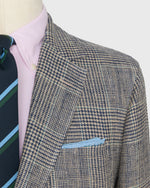 Load image into Gallery viewer, Ghost Blazer in Navy/Bone/Seaglass Glen Plaid Hopsack
