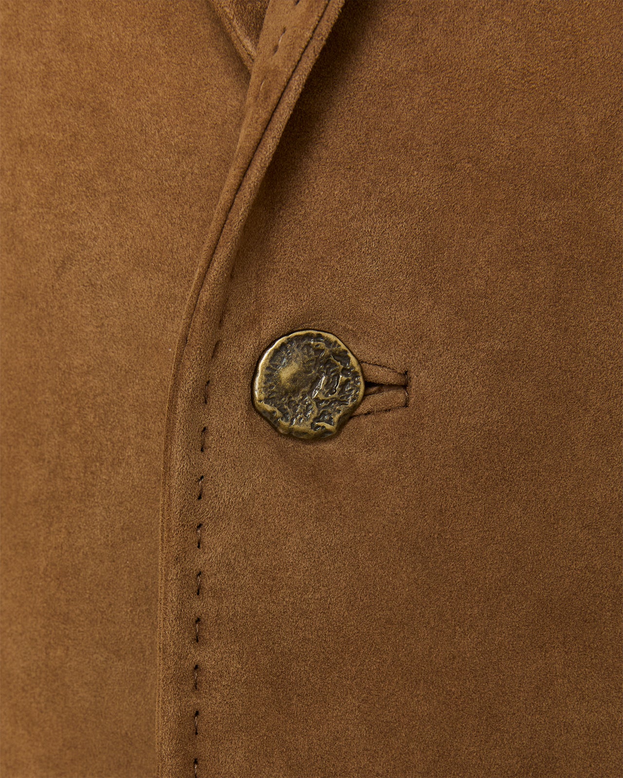 Ghost Rider Jacket in Snuff Suede