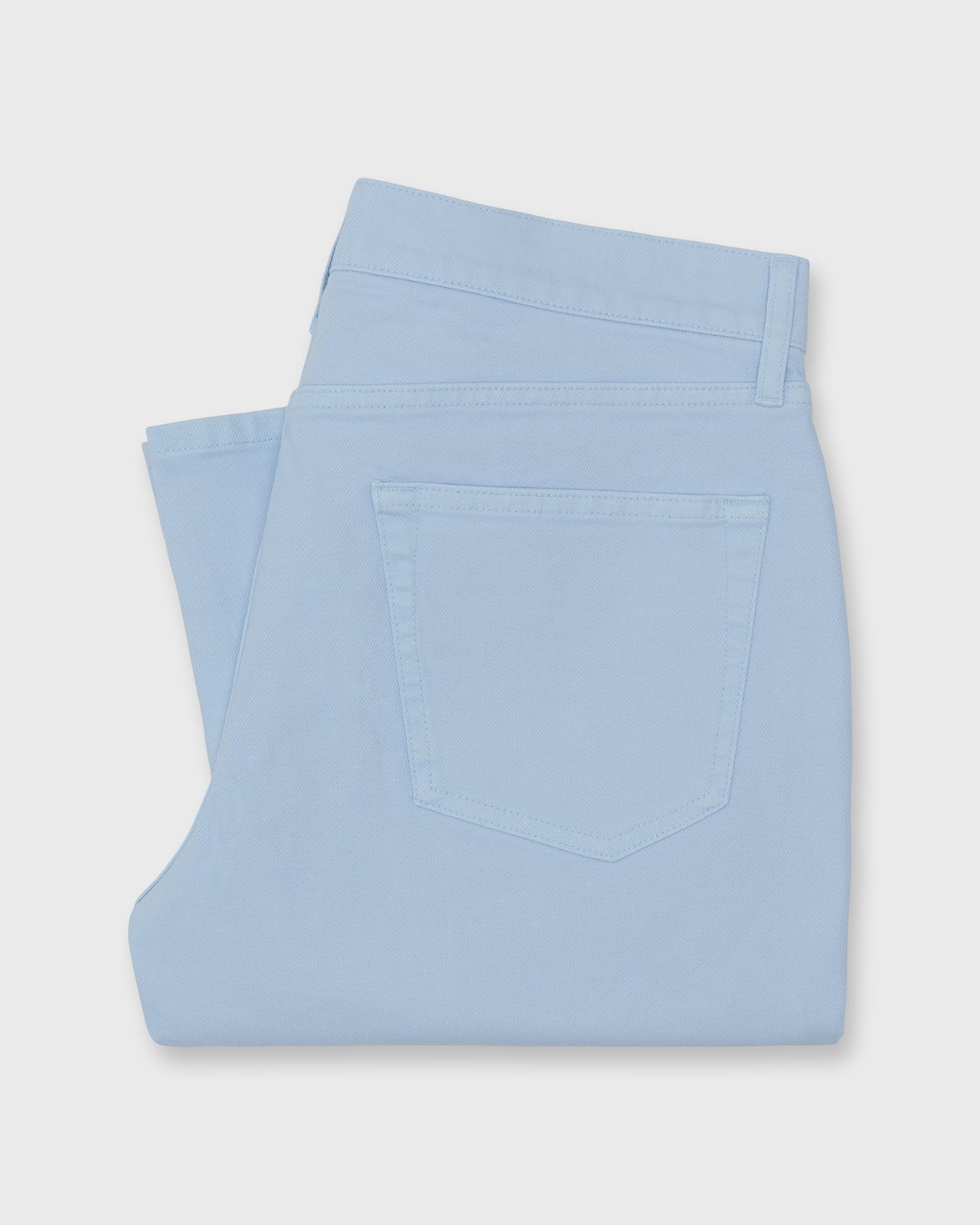Clift Straight-Leg Jean in Sky Garment-Dyed Stretch Denim