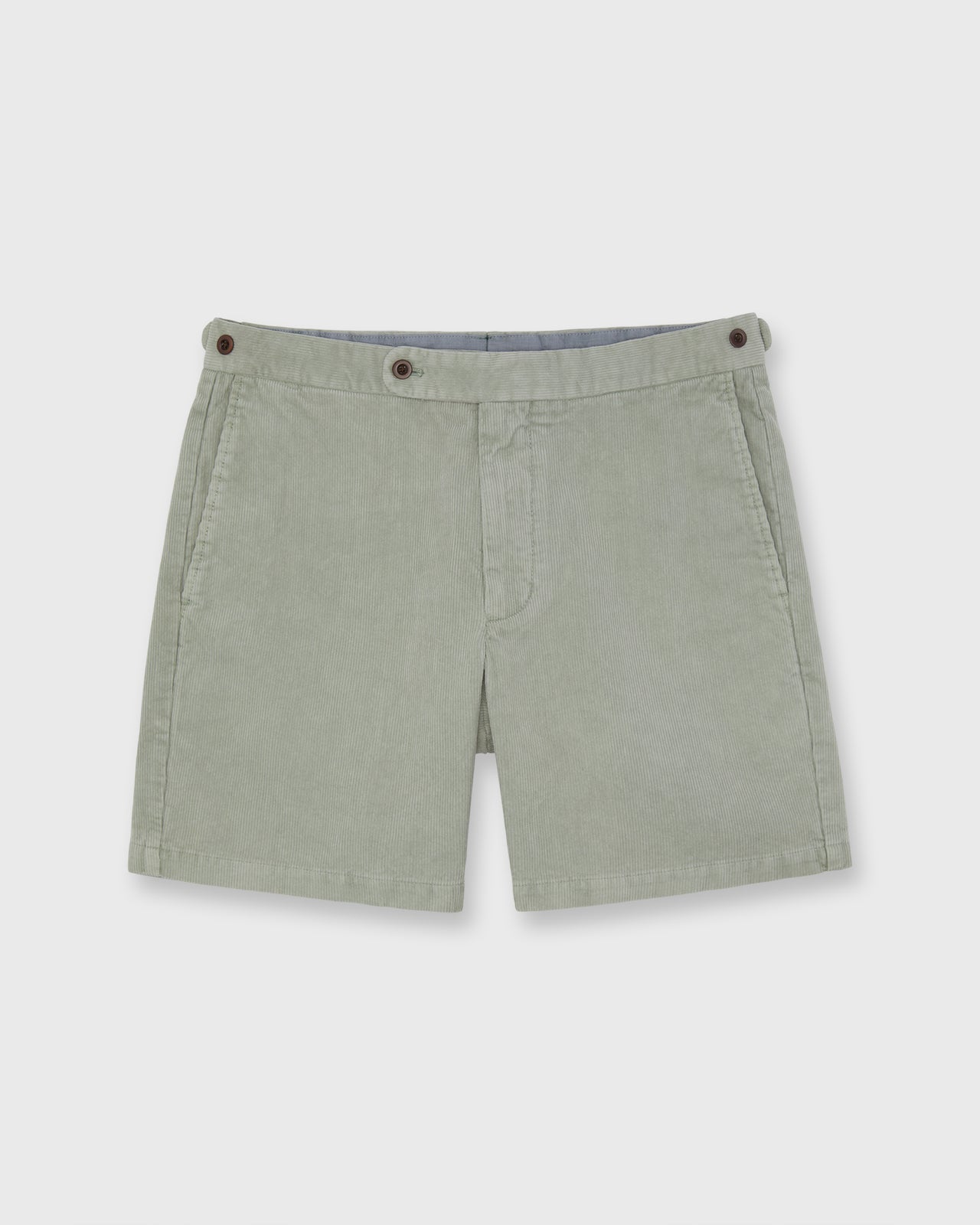 Side-Tab Field Short in Sage Garment Dyed Corduroy