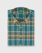 Load image into Gallery viewer, Button-Down Sport Shirt in Bluegrass/Yellow/Berry Madras
