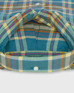 Load image into Gallery viewer, Button-Down Sport Shirt in Bluegrass/Yellow/Berry Madras
