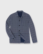 Load image into Gallery viewer, Chore Jacket in Navy/Bone Batik Print
