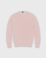 Load image into Gallery viewer, Crewneck Sweater in Pale Pink Ice Cotton
